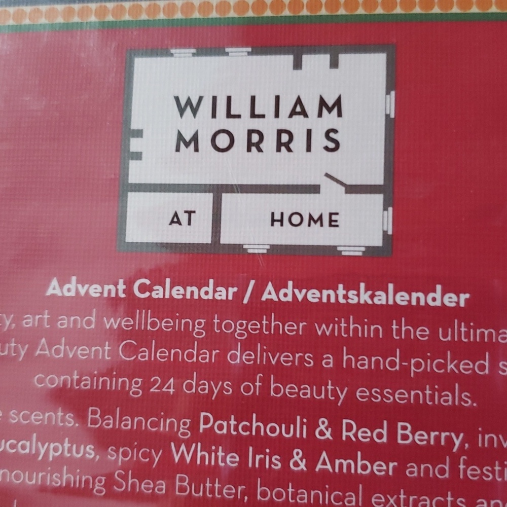 William Morris At HomeChristmas 2023 Peacock & Bird Advent C - Picture 16 of 16